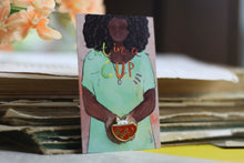 Lade das Bild in den Galerie-Viewer, Emaille Pin - Minipin - cat in a cup - Rot