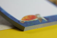 Lade das Bild in den Galerie-Viewer, Notizblock - Meeresschildkröte - Briefpapier - DIN A5 - 50 Seiten - kariert