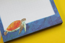 Lade das Bild in den Galerie-Viewer, Notizblock - Meeresschildkröte - Briefpapier - DIN A5 - 50 Seiten - kariert