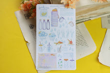 Lade das Bild in den Galerie-Viewer, Stickerbogen - Wasser Tracker - Stay hydrated - Funktionale Sticker - Bullet Journal - Eigene Illustrationen