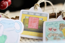 Lade das Bild in den Galerie-Viewer, Geschenkanhänger - Anhänger - Backzutaten - Geschenke verpacken - Eigene Illustration