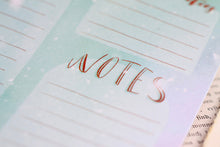 Lade das Bild in den Galerie-Viewer, Notizblock - Tagesplaner - Skandinavische Nacht - DIN A5 - 50 Seiten - Eigene Illustrationen