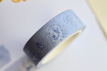 Lade das Bild in den Galerie-Viewer, Washi Tape - Doodle Dogs - Skizzierte Hunde - Lineart - Eigene Illustrationen - Border Collie, Mops, Rottweiler, Frenchie - 15mm x 10m