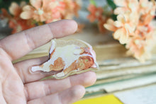 Lade das Bild in den Galerie-Viewer, B-Ware - Kühlschrankmagnet - Liegende Katze - Eigene Illustration - Fehlproduktion