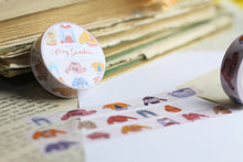 Lade das Bild in den Galerie-Viewer, Washi Tape - Gemütliche Pullover - Cozy Sweater - Eigene Illustrationen - 15mm x 10m