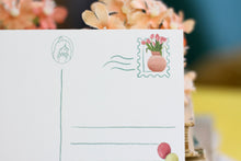 Lade das Bild in den Galerie-Viewer, Postkarte - Geburtstagskarte - Fröhliche Karte zum Geburtstag - Handgemalte Illustration