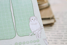 Lade das Bild in den Galerie-Viewer, Notizblock - Wochenplaner mit Habit Tracker - Waldtiere zum ausmalen - DIN A5 - 50 Seiten