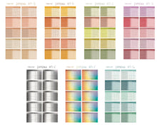 Lade das Bild in den Galerie-Viewer, Stickerbogen - Essentials 009 - Habit Tracker - Verschiedene Farben - Bullet Journal, Planer - Eigene Illustrationen