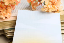 Lade das Bild in den Galerie-Viewer, Notizblock - Garten mit Gewächshaus - A6 - 50 Seiten - Handgemalte Illustration