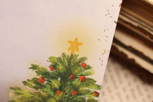 Lade das Bild in den Galerie-Viewer, Notizblock - Kekse backen mit Katze - Weihnachtsbaum - Adventskalender befüllen - A6 - 50 Seiten - liniert - Eigene Illustration