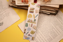 Lade das Bild in den Galerie-Viewer, Lesezeichen - Bücherliebe - Bücher - Adventskalender befüllen - Eigene Illustration