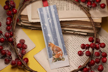 Lade das Bild in den Galerie-Viewer, Lesezeichen - Fuchs im Schnee - Winterwald - Winter - Weihnachten - Wichteln - Adventskalender befüllen - Eigene Illustration
