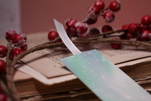 Lade das Bild in den Galerie-Viewer, Lesezeichen - Polarlichter mit Rentieren - Aurora Borealis - Nordlichter - Skandinavien - Adventskalender befüllen - Eigene Illustration