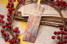 Lade das Bild in den Galerie-Viewer, Lesezeichen - Buchladen im Schnee - Buchhandlung - Bücherliebe - Adventskalender befüllen - Eigene Illustration