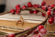 Lade das Bild in den Galerie-Viewer, Emaille Pin - Minipin - Rentier - Weihnachten - Adventskalender befüllen