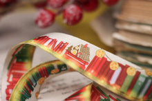 Lade das Bild in den Galerie-Viewer, Schlüsselband - Weihnachts Bücherregal - Sicherheitsverschluss - Eigene Illustrationen - Adventskalender befüllen - Weihnachtsfeier - xmas