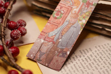 Lade das Bild in den Galerie-Viewer, Lesezeichen - Buchladen im Schnee - Buchhandlung - Bücherliebe - Adventskalender befüllen - Eigene Illustration