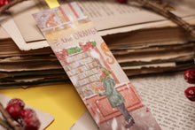 Lade das Bild in den Galerie-Viewer, Lesezeichen - Buchladen im Schnee - Buchhandlung - Bücherliebe - Adventskalender befüllen - Eigene Illustration