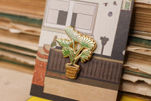 Lade das Bild in den Galerie-Viewer, Emaille Pin - Palme - Hanfpalme - Pflanze - Special Edition - Filler Pin