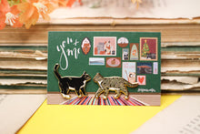 Lade das Bild in den Galerie-Viewer, Emaille Pin - Mister Paws und Baloo - Katzen Minipin - Einzeln oder als Set für zwei - Special Edition - Filler Pin