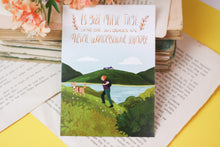 Lade das Bild in den Galerie-Viewer, Postkarte - Miese Tage Wanderschuhe - Wandern - Spruch