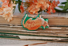 Lade das Bild in den Galerie-Viewer, Kühlschrankmagnet - Miezis gegen Nazis - Gegen Rechts - Linksgrünversifft