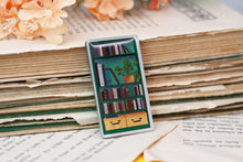 Lade das Bild in den Galerie-Viewer, Kühlschrankmagnet - Bücherregal - Magnet für Leseratten - Eigene Illustration