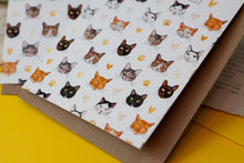 Lade das Bild in den Galerie-Viewer, Klappkarte - If cats could send birthday cards - Geburtstag Katzen - lustiger Spruch - Englisch Deutsch