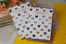 Lade das Bild in den Galerie-Viewer, Klappkarte - If cats could send birthday cards - Geburtstag Katzen - lustiger Spruch - Englisch Deutsch