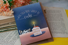 Lade das Bild in den Galerie-Viewer, Klappkarte - I was told there would be cake - Geburtstag Hund - lustiger Spruch