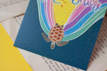 Lade das Bild in den Galerie-Viewer, Postkarte - Mutausbrüche - Schildkröte mit lustigem Spruch - Affirmation