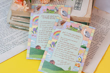 Lade das Bild in den Galerie-Viewer, Postkarte - Affirmationen - Falls es dir heute noch niemand gesagt hat - Geburtstag, Einfach nur so - Eigene Illustration