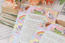 Lade das Bild in den Galerie-Viewer, Postkarte - Affirmationen - Falls es dir heute noch niemand gesagt hat - Geburtstag, Einfach nur so - Eigene Illustration