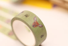 Lade das Bild in den Galerie-Viewer, Washi Tape - Waldgesichter - Waldtiere - Eigene Illustrationen