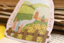 Lade das Bild in den Galerie-Viewer, Vinyl Sticker - Garten - Alles im Griff - Aufkleber mit Spruch - Handgemalte Illustration