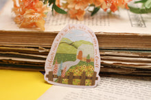 Lade das Bild in den Galerie-Viewer, Vinyl Sticker - Garten - Alles im Griff - Aufkleber mit Spruch - Handgemalte Illustration