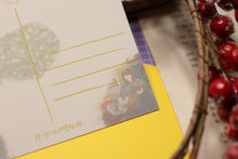 Lade das Bild in den Galerie-Viewer, Postkarte - Gemütliche Weihnachten - Zuhause - Weihnachten- Eigene Illustration