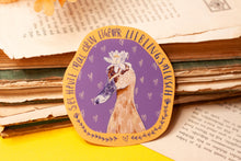 Lade das Bild in den Galerie-Viewer, Vinyl Sticker - dein eigener Lieblingsmensch - Ente mit Blume - Sei lieb zu dir - Geschenk - Affirmation - Spruch - Handgemalte Illustration