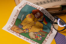 Lade das Bild in den Galerie-Viewer, Microfasertuch - Menschenrechte statt rechte Menschen - Gegen Rechts - Brillen, Handys, Objektive - Eigene Illustration - linksgrünversifft