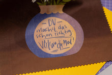 Lade das Bild in den Galerie-Viewer, Microfasertuch - Du machst das schon richtig - Vertrau dir - Affirmation - für Brillen, Handys, Objektive - Eigene Illustration - Spruch