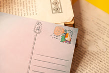 Lade das Bild in den Galerie-Viewer, Postkarte - Tassen gegen Rechts mit Rotkehlchen + Blaumeise - linksgrünversifft - bunt statt braun, fck nzs, nie wieder -eigene Illustration