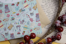 Lade das Bild in den Galerie-Viewer, Klappkarte - Auf die Plätzchen fertig los