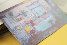 Lade das Bild in den Galerie-Viewer, Postkarte - Badezimmermädchen
