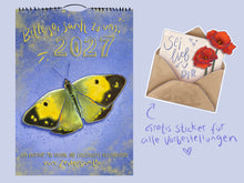 Lade das Bild in den Galerie-Viewer, VORBESTELLUNG - Kalender 2027 - Monatskalender A4
