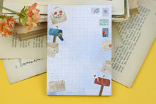 Lade das Bild in den Galerie-Viewer, Notizblock - Happy Mail - Brieffreundschaft - A6 - 50 Seiten
