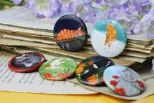 Lade das Bild in den Galerie-Viewer, Magnet - Kuschelnde Katzen - Eigene Illustration
