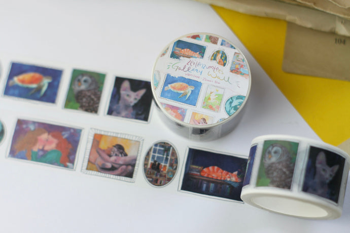 Washi Tape - zeilenzumtees gallery wall - 10mx25mm - Eigene Illustrationen