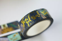 Lade das Bild in den Galerie-Viewer, Washi Tape - You got mail - Dekoration für Briefe - Gold Foil - Brieffreundschaften - Eigene Illustrationen
