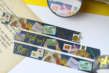 Lade das Bild in den Galerie-Viewer, Washi Tape - You got mail - Dekoration für Briefe - Gold Foil - Brieffreundschaften - Eigene Illustrationen

