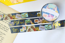 Lade das Bild in den Galerie-Viewer, Washi Tape - You got mail - Dekoration für Briefe - Gold Foil - Brieffreundschaften - Eigene Illustrationen
